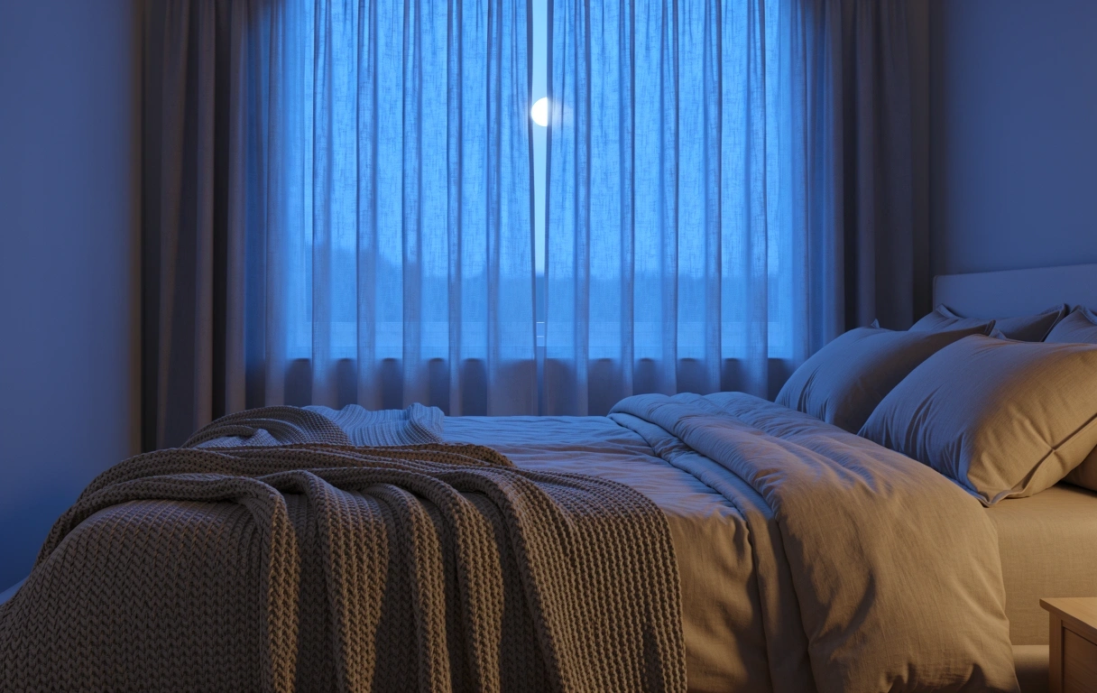 Klidná atmosféra pro kvalitní spánek